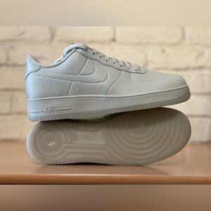 Nike Air Force 1 Low SE Waterproof Sneaker Men Size 12 FB8875-002 Light Silver